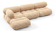 Bellini Sectional - Ecru Velvet - Image 3