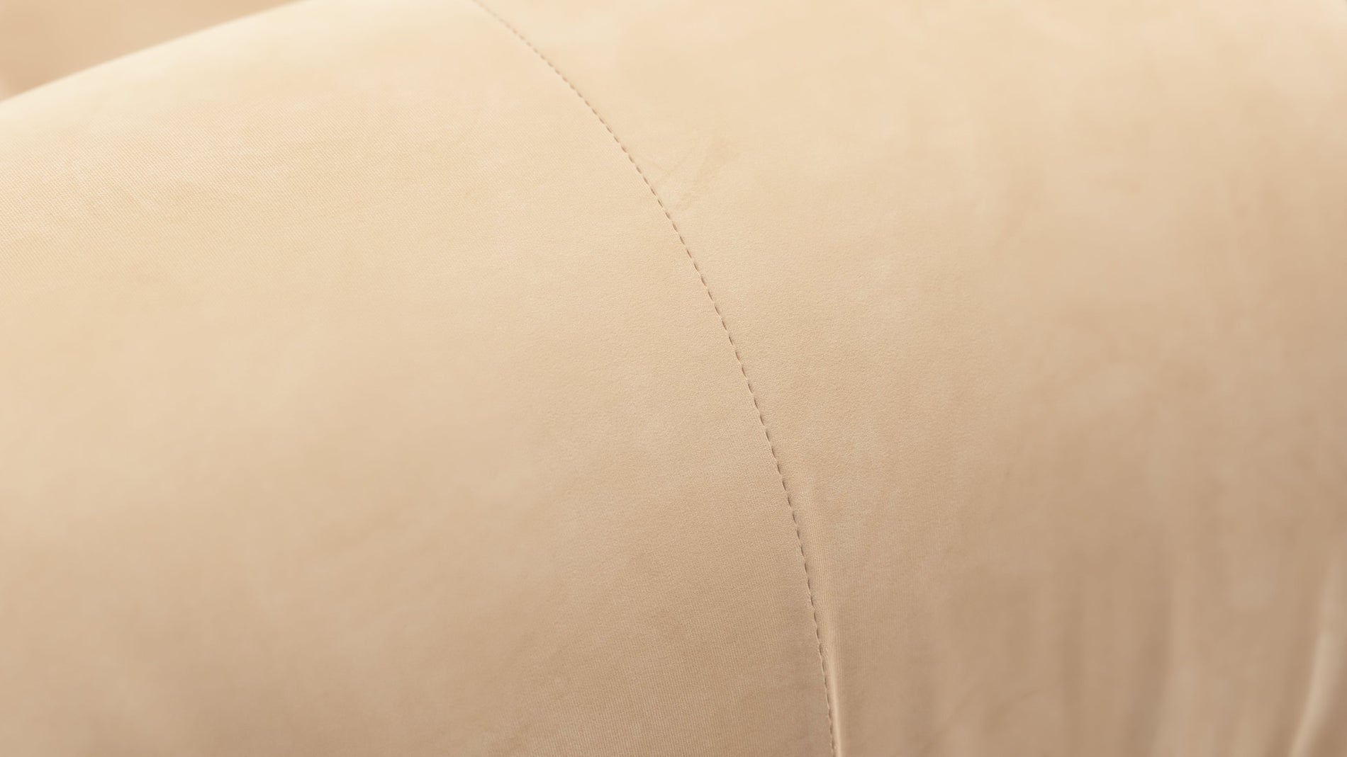 Bellini SectionalEcru Velvet