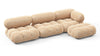 Bellini Sectional - Ecru Velvet - Image 3