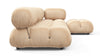 Bellini Sectional - Ecru Velvet - Image 4