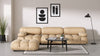 Bellini Ottoman - Ecru Velvet - Image 7