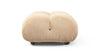 Bellini Ottoman - Ecru Velvet - Image 4