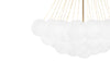 Cloud - Cloud - Cloud Chandelier, Large, Gold and Frosted Glass - Image 5