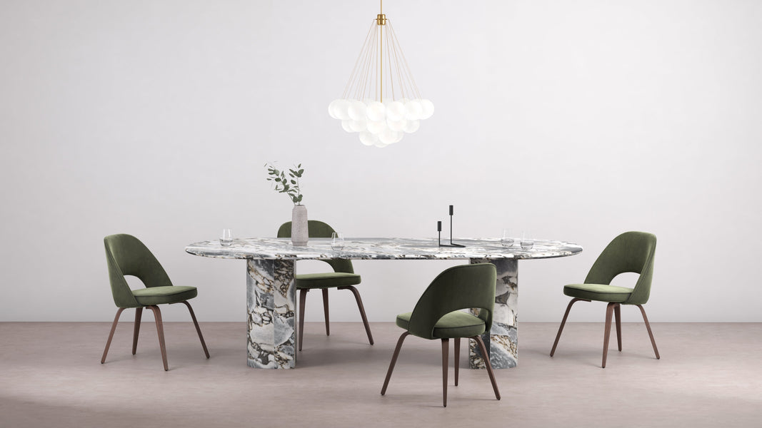 WolkeCloud - Cloud Chandelier, Large, Gold and Frosted Glass