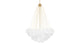 Cloud - Cloud - Cloud Chandelier, Large, Gold and Frosted Glass - Image 1