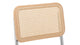 Freya - Freya - Freya Dining Chair, Natural Rattan and Chrome - Image 6