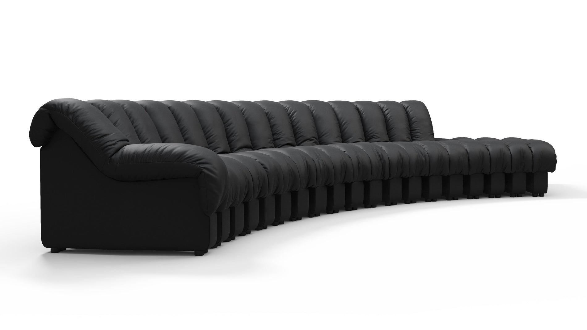 DS 600Black Vegan Leather
