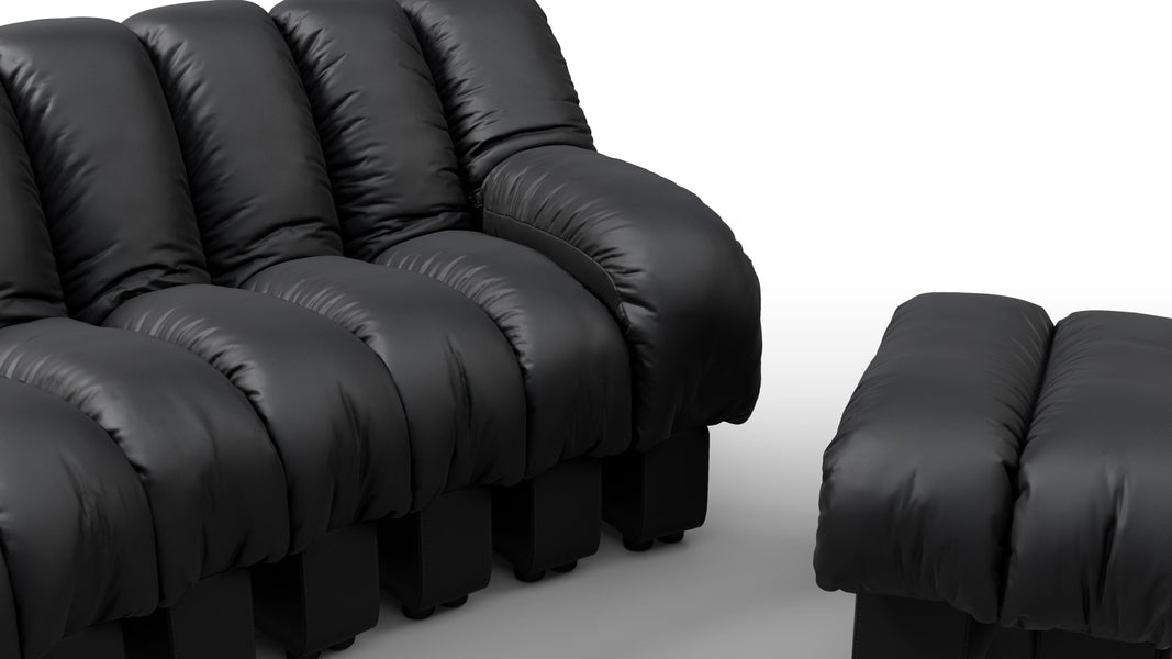 DS 600Black Vegan Leather