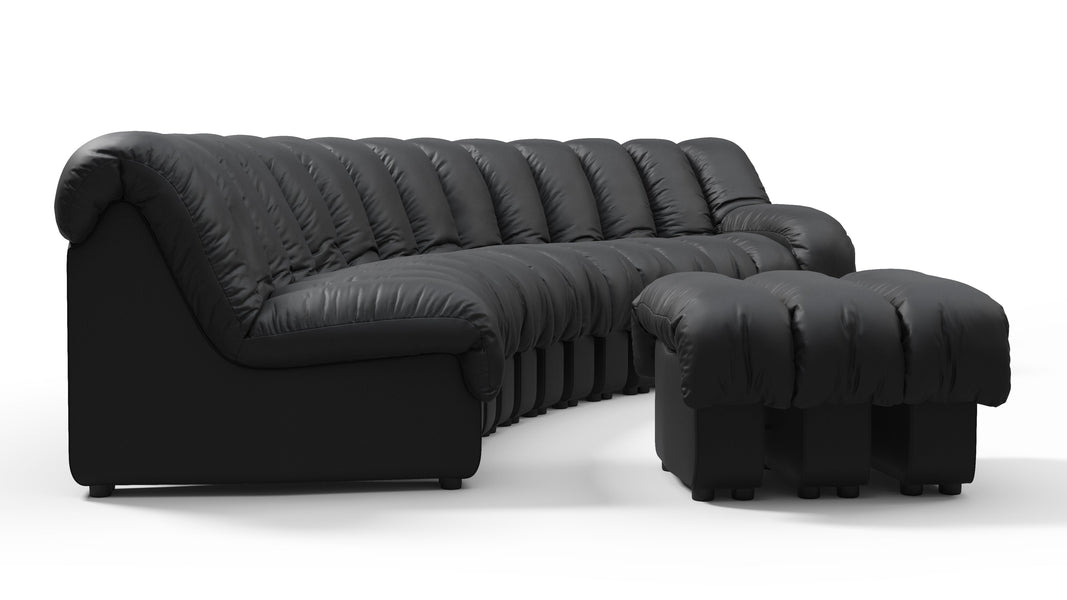 DS 600Black Vegan Leather