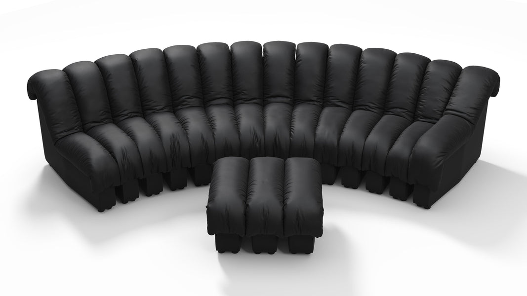 DS 600Black Vegan Leather