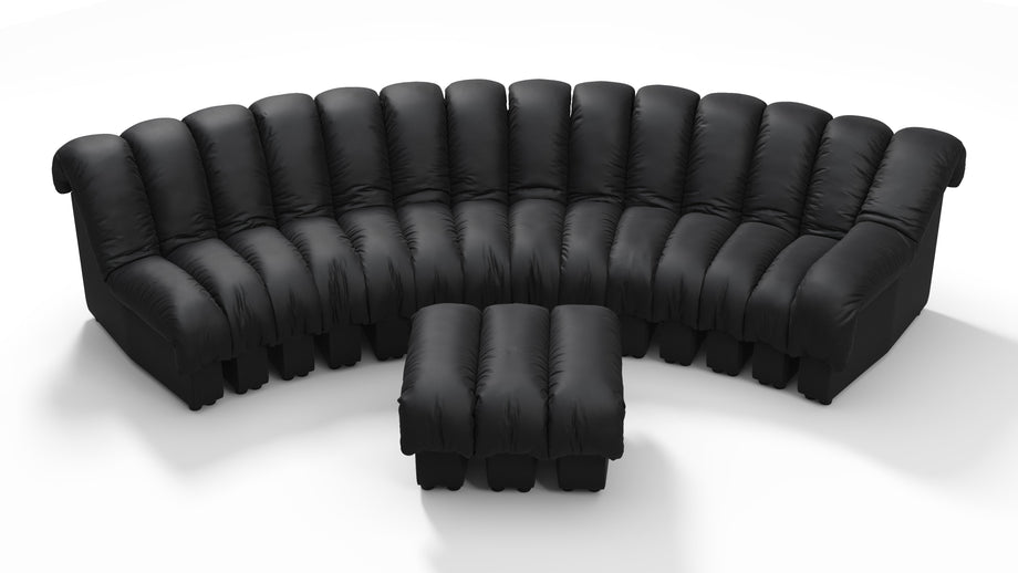 DS 600Black Vegan Leather
