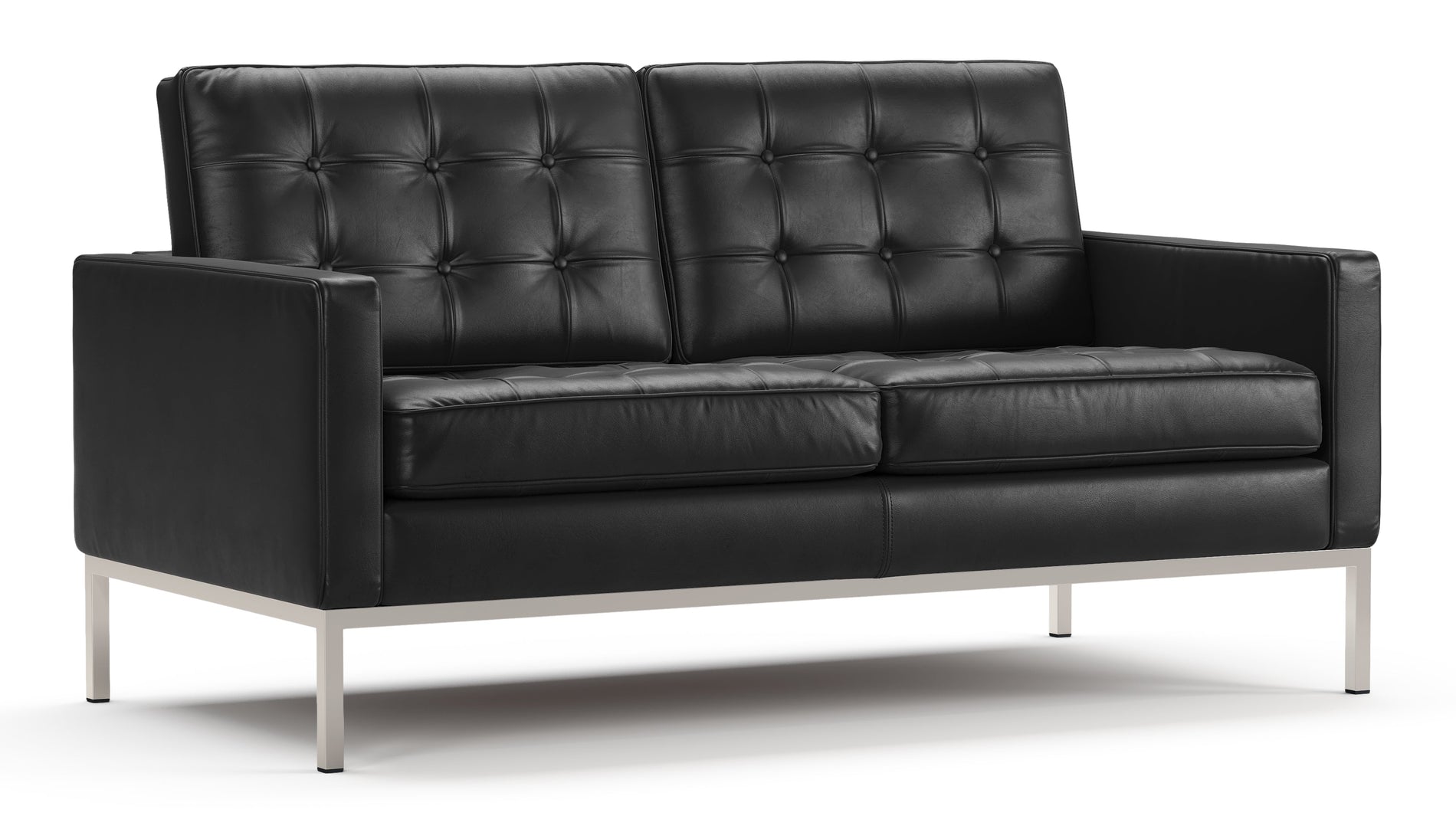 FlorenceMidnight Black Premium Leather