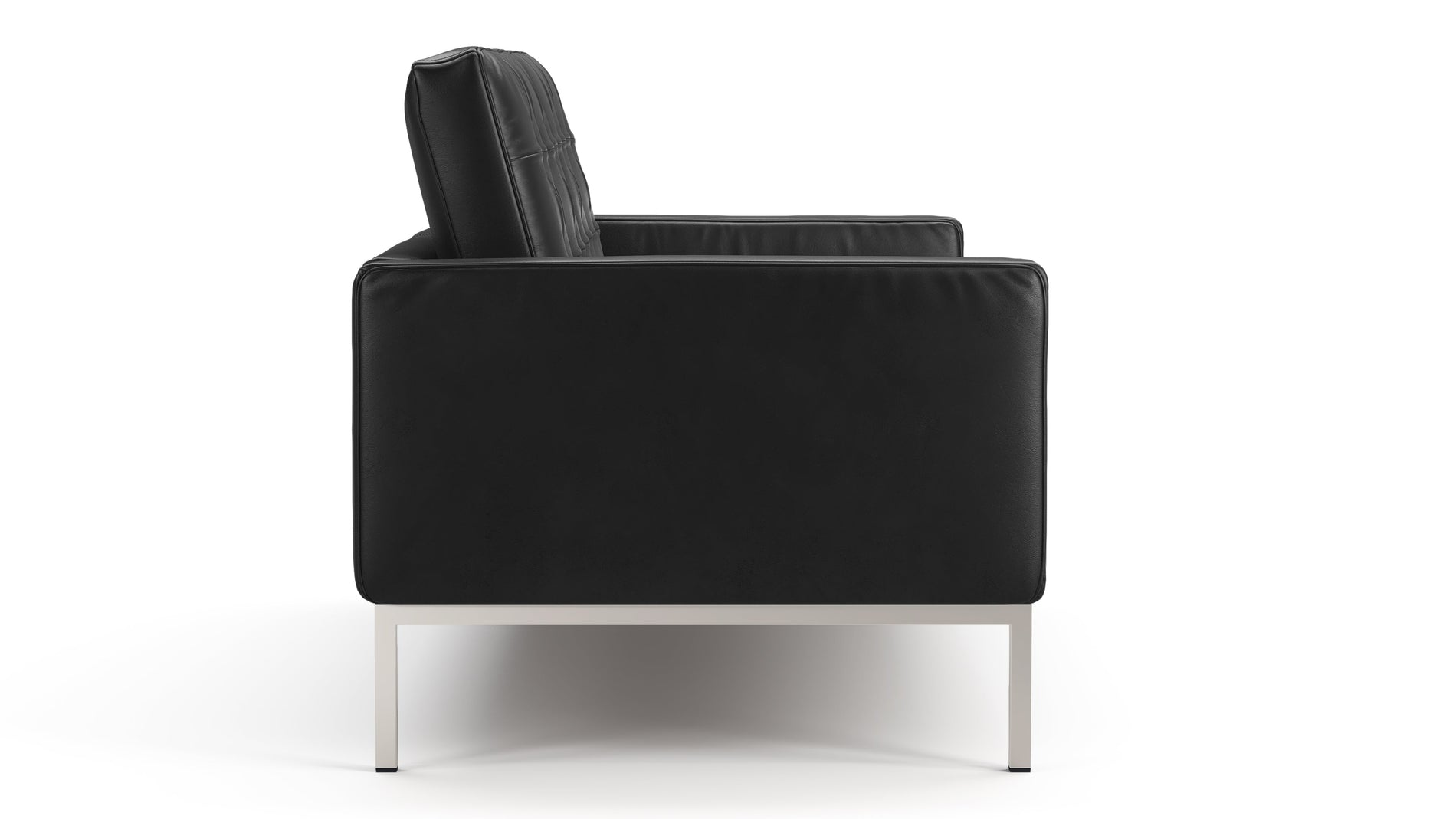 FlorenceMidnight Black Premium Leather