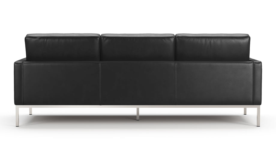 FlorenceMidnight Black Premium Leather
