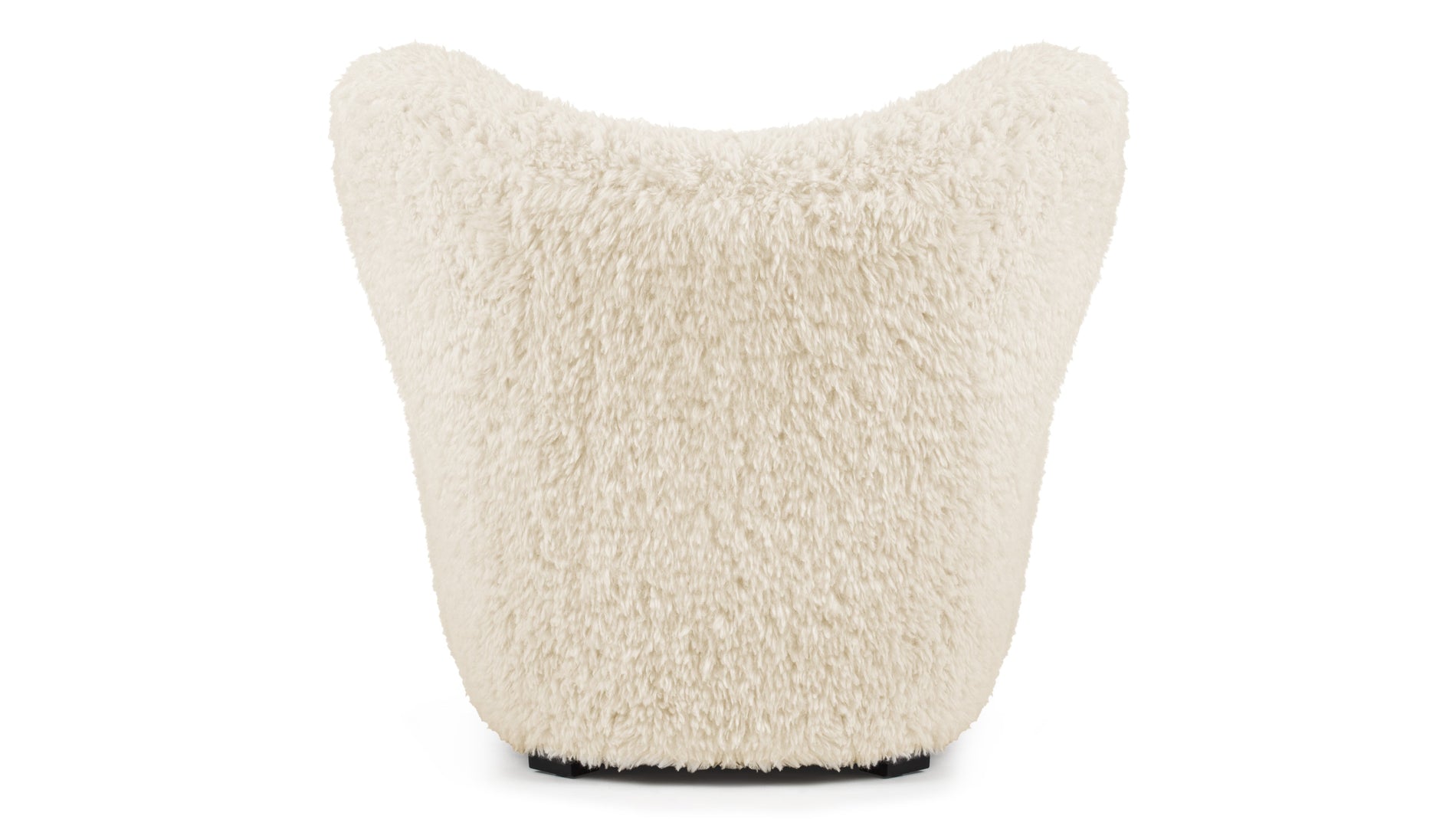 Tired ManWhite Long Hair Sherpa