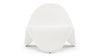 Tongue - Tongue - Tongue Chair, White Boucle - Image 2