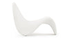Tongue - Tongue - Tongue Chair, White Boucle - Image 3