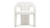 Dudet - Dudet - Dudet Chair, White Boucle - Image 1