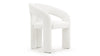 Dudet - Dudet - Dudet Chair, White Boucle - Image 2