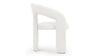Dudet - Dudet - Dudet Chair, White Boucle - Image 3