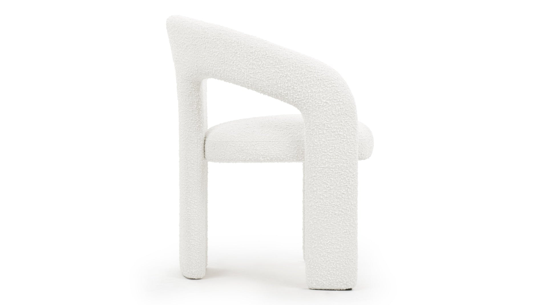 DudetDudet - Dudet Chair, White Boucle