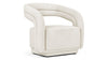 Chloe - Chloe - Chloe Lounge Chair, Oatmeal Brushed Weave - Image 2