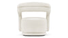 Chloe - Chloe - Chloe Lounge Chair, Oatmeal Brushed Weave - Image 4