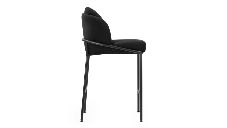 AbenBlack Velvet with Black Legs