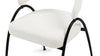 Astra - Astra - Astra Dining Chair, Pearl Boucle - Image 6