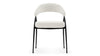 Astra - Astra - Astra Dining Chair, Pearl Boucle - Image 1