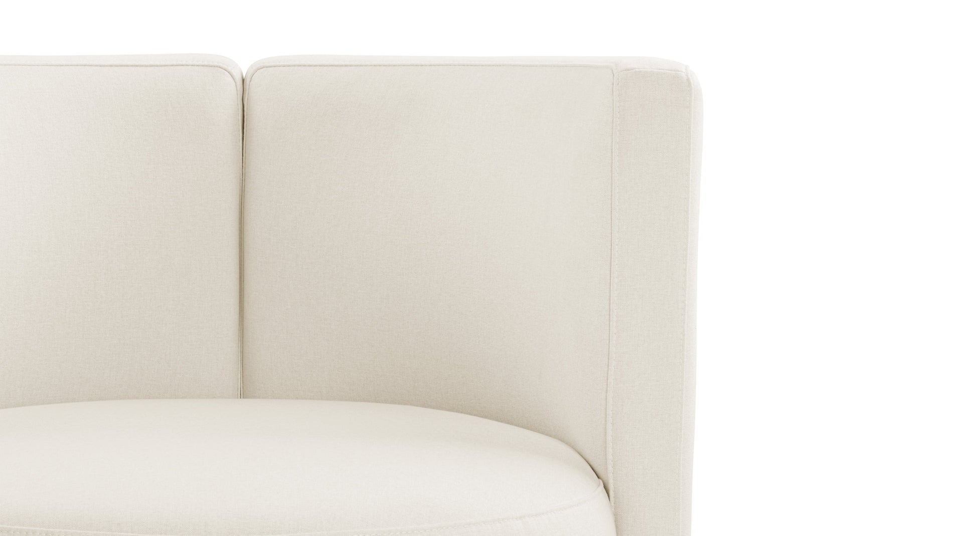 MaraMara - Mara Lounge Chair, Oatmeal Brushed Weave