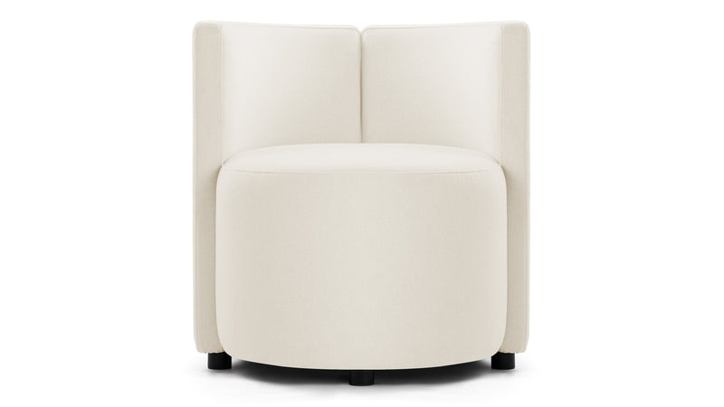 MaraMara - Mara Lounge Chair, Oatmeal Brushed Weave