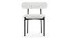 Mila - Mila - Mila Dining Chair, Pearl Boucle - Image 1
