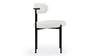 Mila - Mila - Mila Dining Chair, Pearl Boucle - Image 3