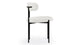 Mila - Mila - Mila Dining Chair, Pearl Boucle - Image 3