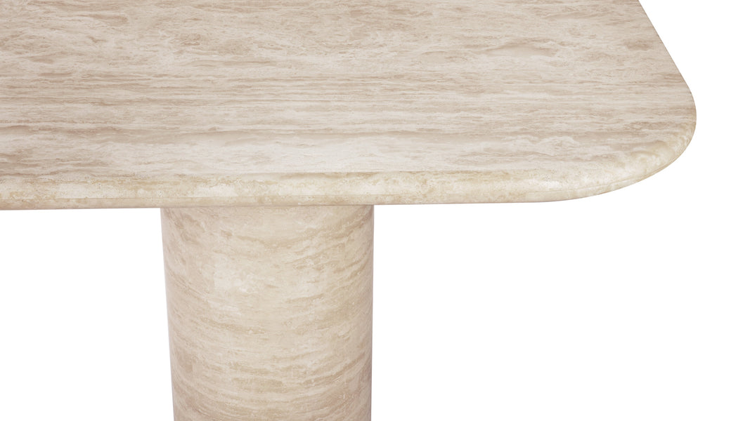 CatoCato - Cato Dining Table, Travertine