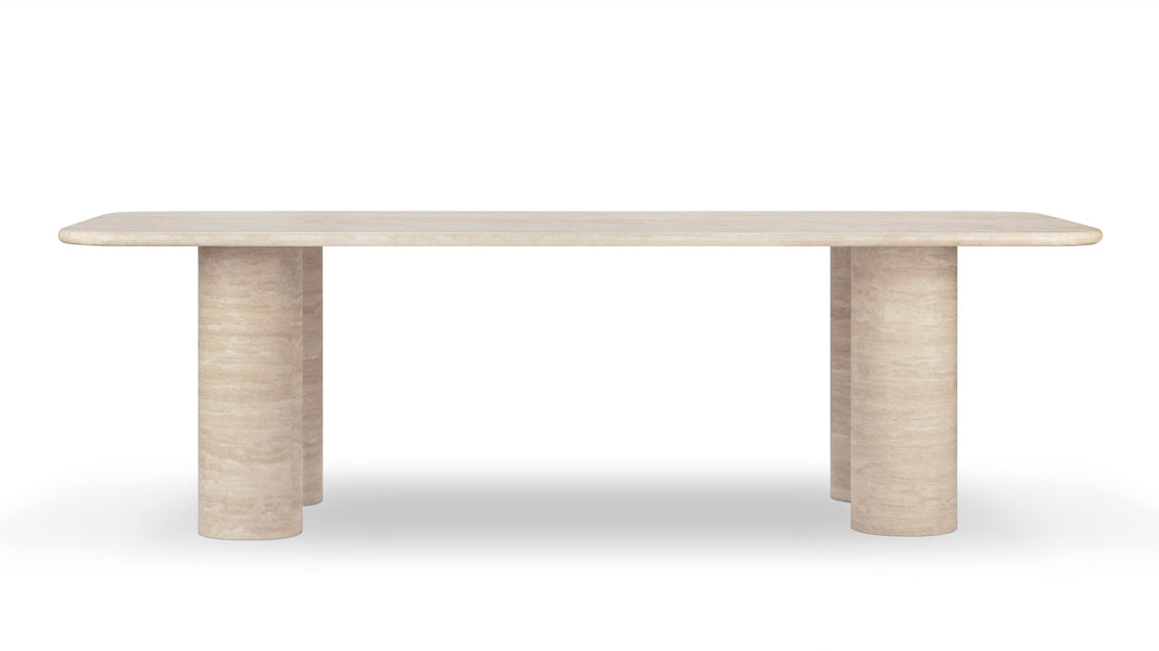 CatoCato - Cato Dining Table, Travertine