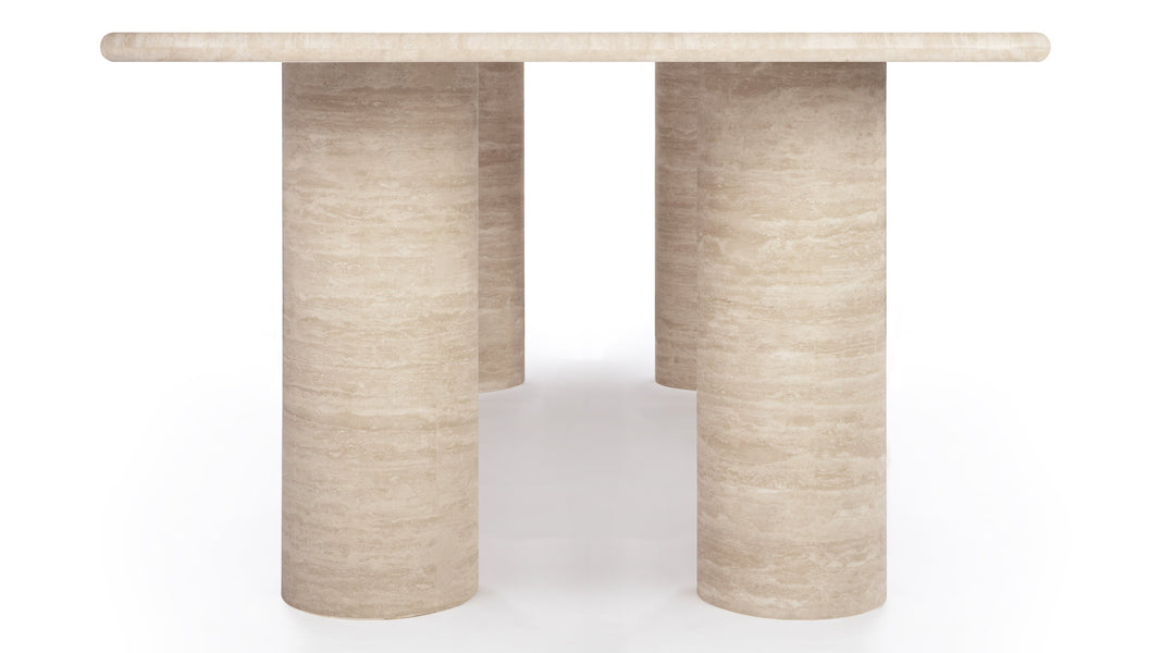 CatoCato - Cato Dining Table, Travertine