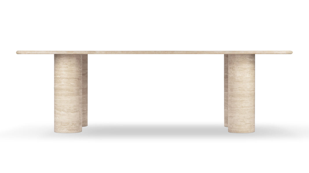 CatoCato - Cato Dining Table, Travertine