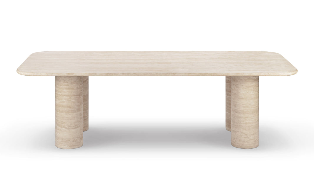 CatoCato - Cato Dining Table, Travertine