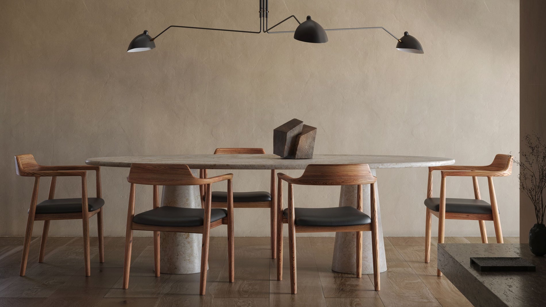 Mouille CeilingBlack