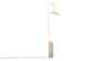 Arum - Arum - Arum Floor Lamp, Beige and Travertine - Image 2