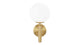Lia - Lia - Lia Wall Sconce, Brass - Image 2