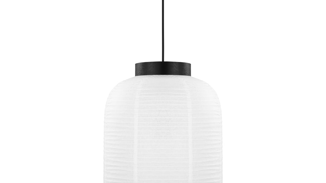 AkioAkio - Akio Long Paper Pendant Light, White