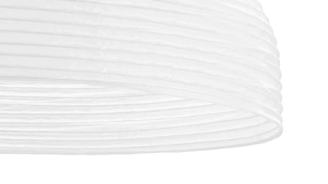 AkioAkio - Akio Long Paper Pendant Light, White