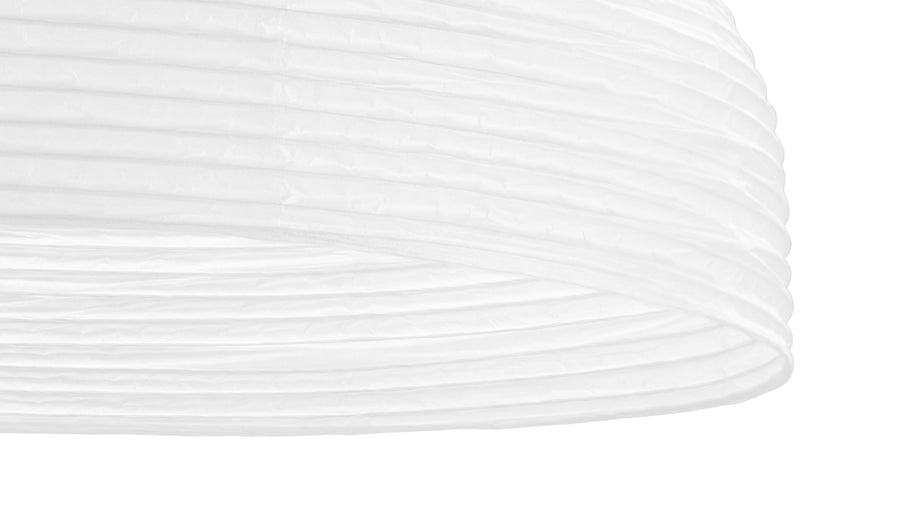 AkioAkio - Akio Long Paper Pendant Light, White