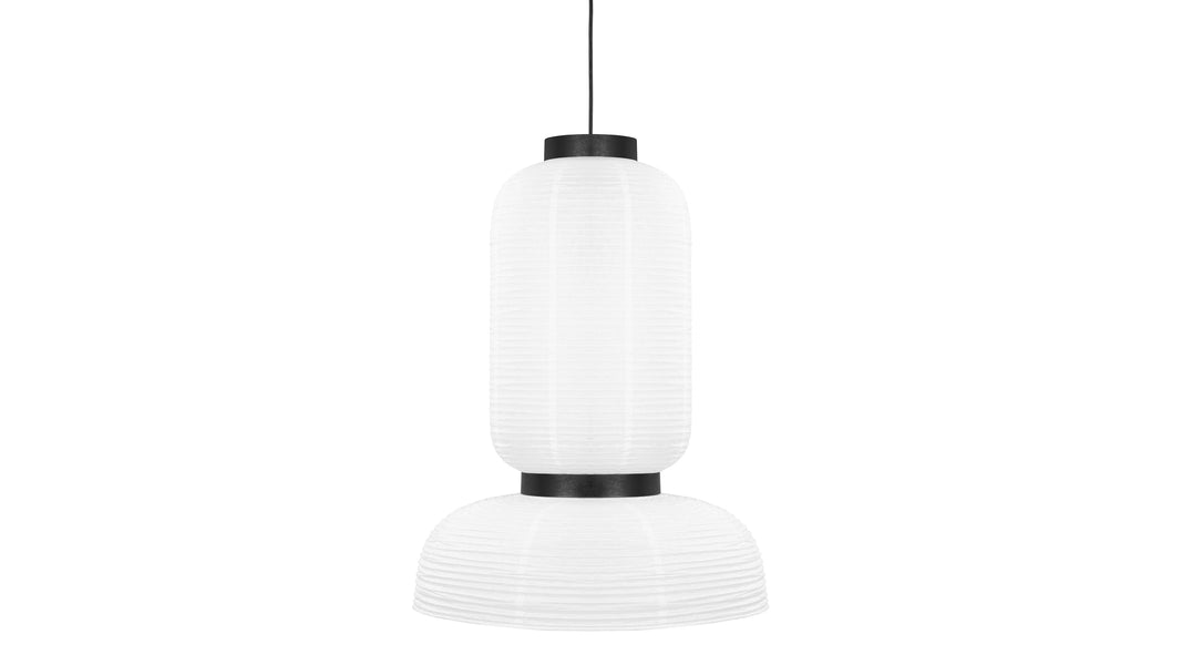 AkioAkio - Akio Long Paper Pendant Light, White