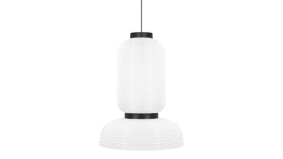 Akio - Akio - Akio Long Paper Pendant Light, White - Image 1