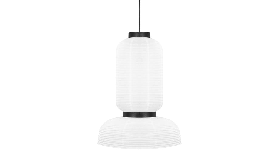 AkioAkio - Akio Long Paper Pendant Light, White