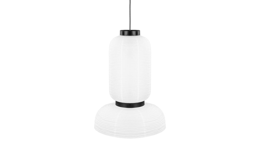 AkioAkio - Akio Long Paper Pendant Light, White